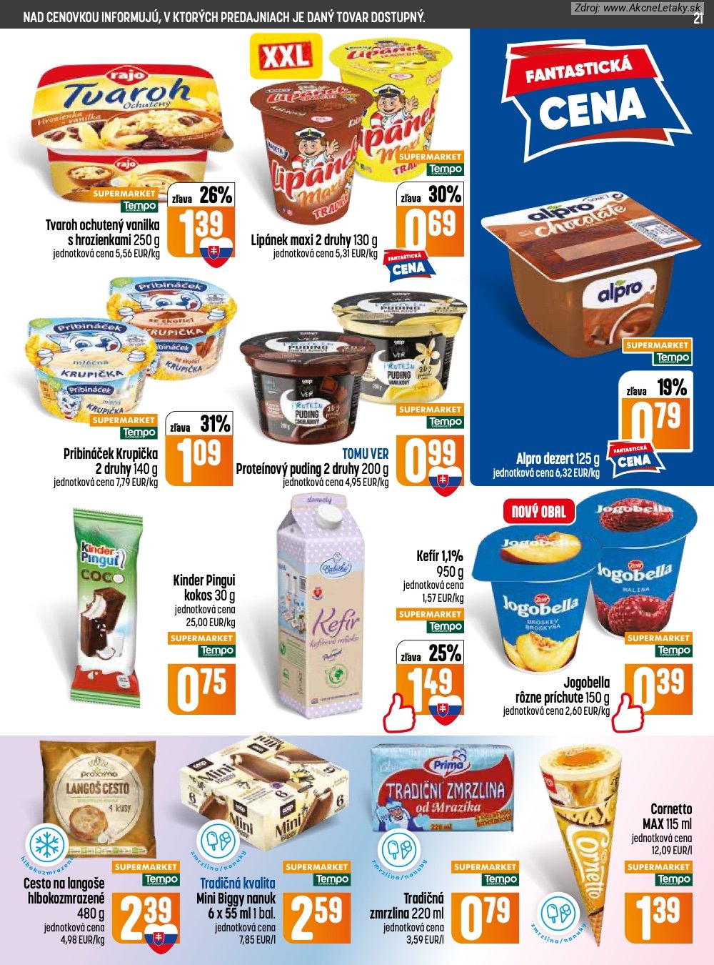 Leták COOP Jednota (18. 6. - 24. 6. 2026) - strana 21 z 32