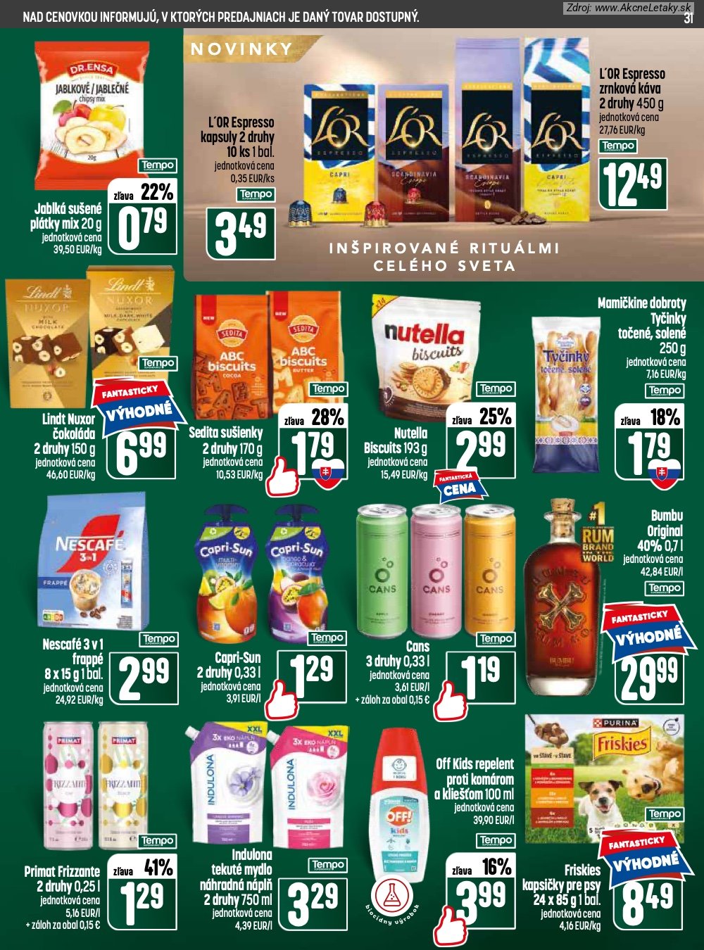 Leták COOP Jednota (18. 6. - 24. 6. 2026) - strana 31 z 32
