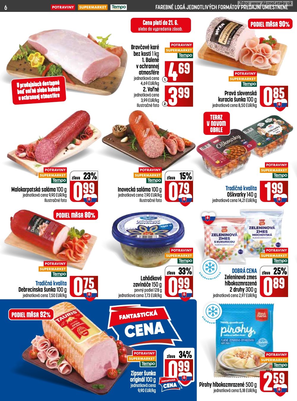 Leták COOP Jednota (18. 6. - 24. 6. 2026) - strana 6 z 32