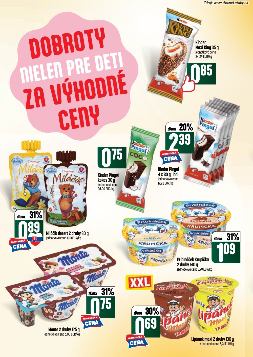 Leták COOP Jednota (18. 6. - 24. 6. 2026) - strana 32 z 64