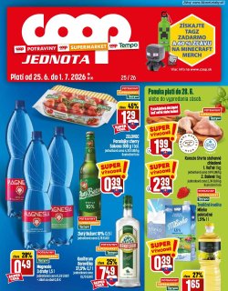 Leták COOP Jednota