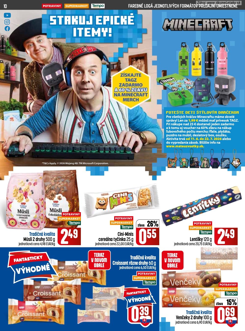Leták COOP Jednota (25. 6. - 1. 7. 2026) - strana 10 z 32
