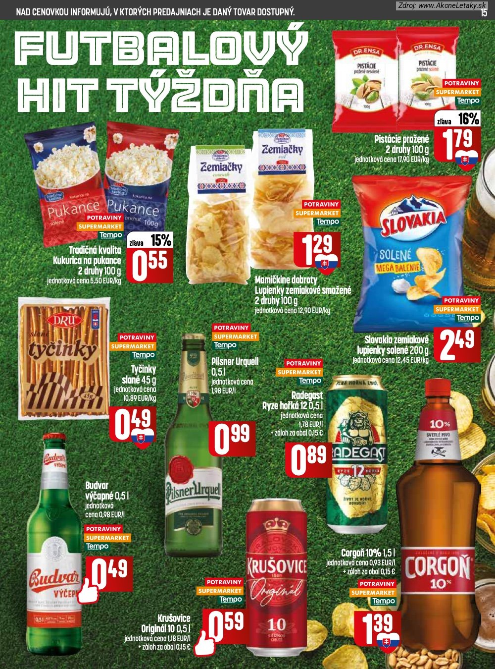 Leták COOP Jednota (25. 6. - 1. 7. 2026) - strana 15 z 32