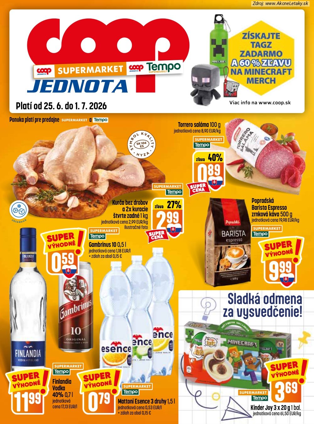 Leták COOP Jednota (25. 6. - 1. 7. 2026) - strana 17 z 32