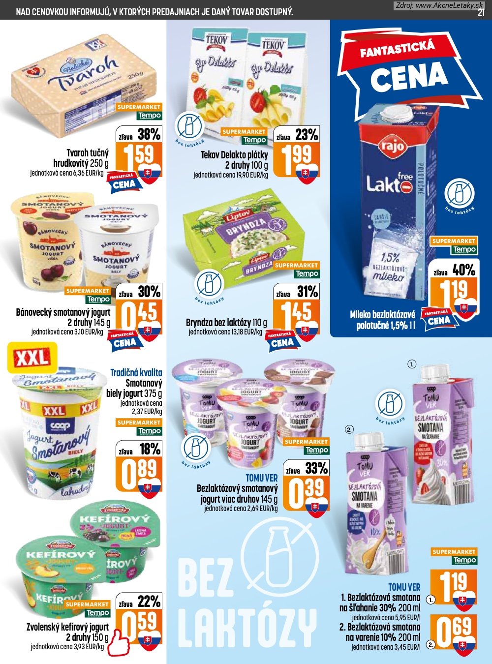 Leták COOP Jednota (25. 6. - 1. 7. 2026) - strana 21 z 32