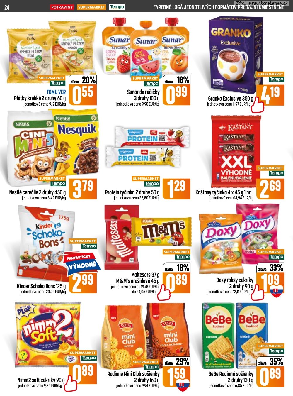 Leták COOP Jednota (25. 6. - 1. 7. 2026) - strana 24 z 32
