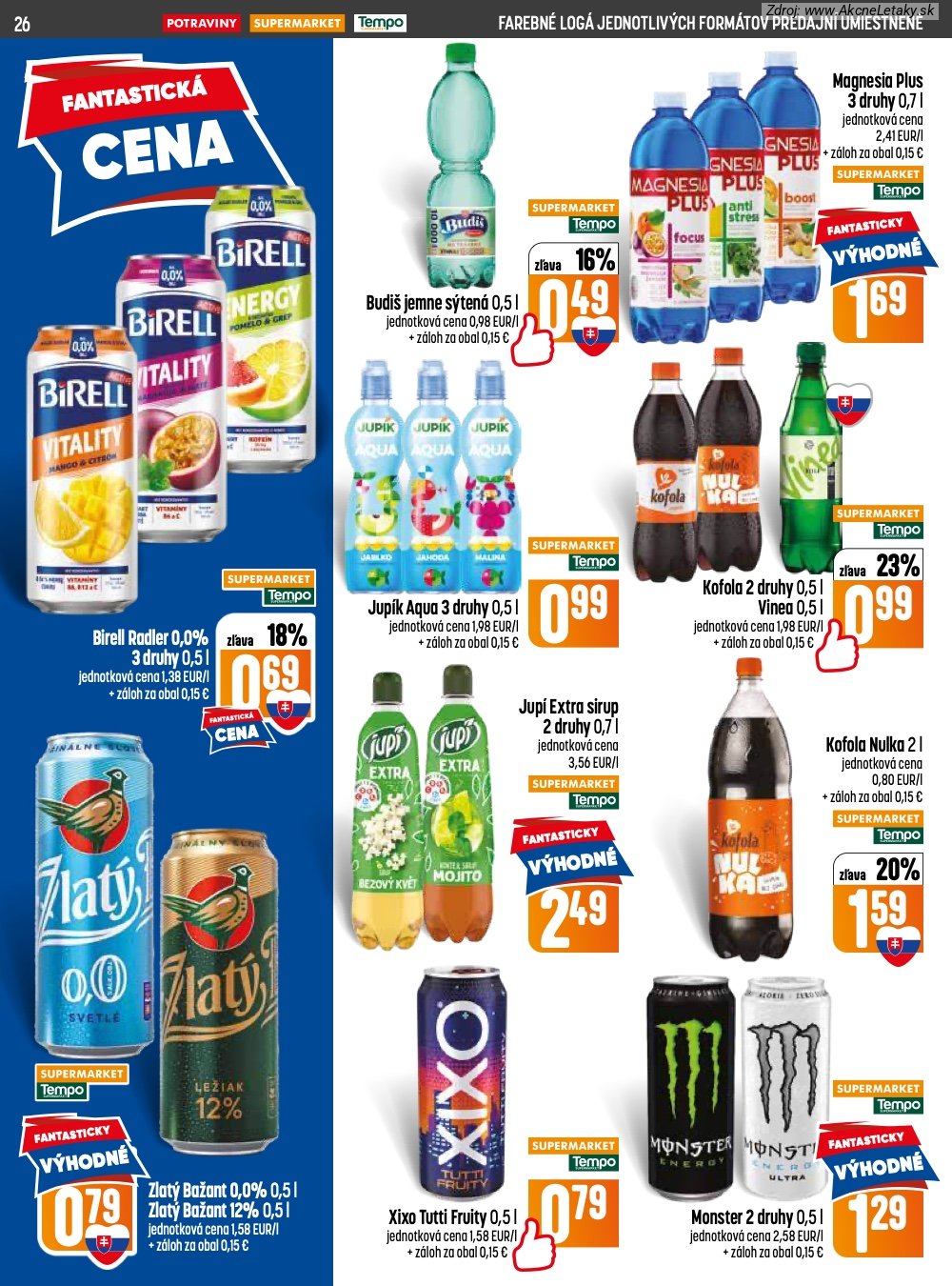 Leták COOP Jednota (25. 6. - 1. 7. 2026) - strana 26 z 32