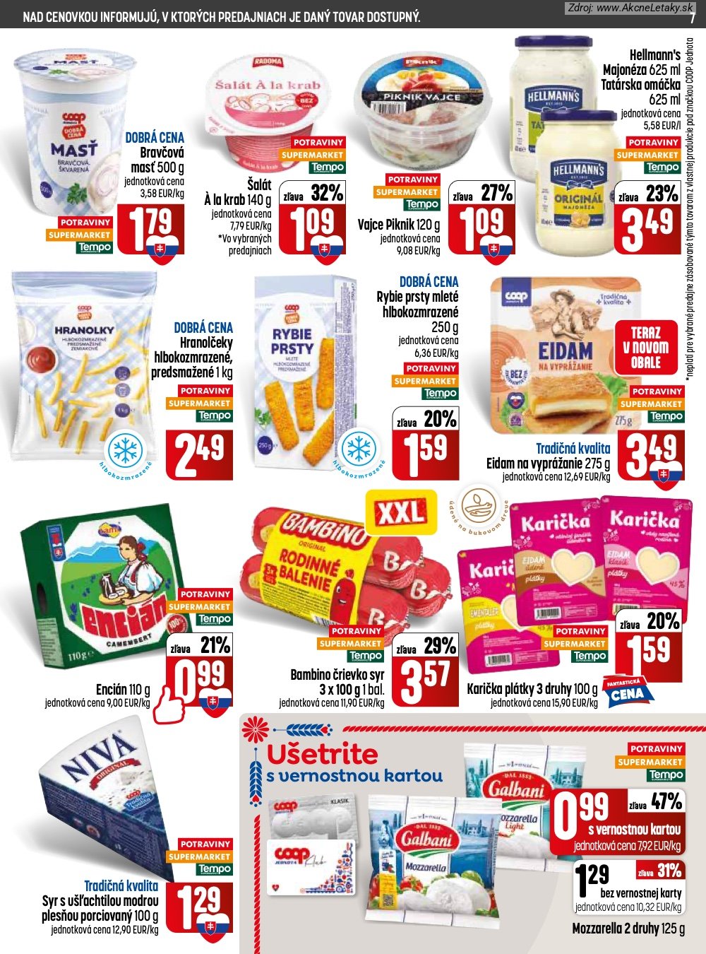 Leták COOP Jednota (25. 6. - 1. 7. 2026) - strana 7 z 32