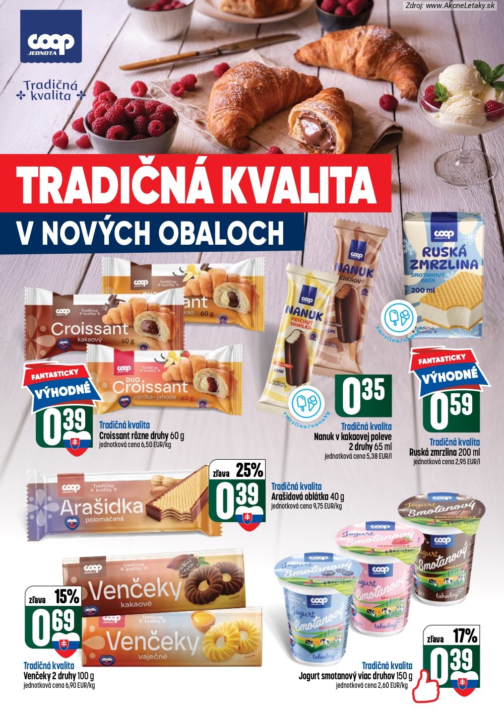 Leták COOP Jednota (25. 6. - 1. 7. 2026) - strana 2 z 60
