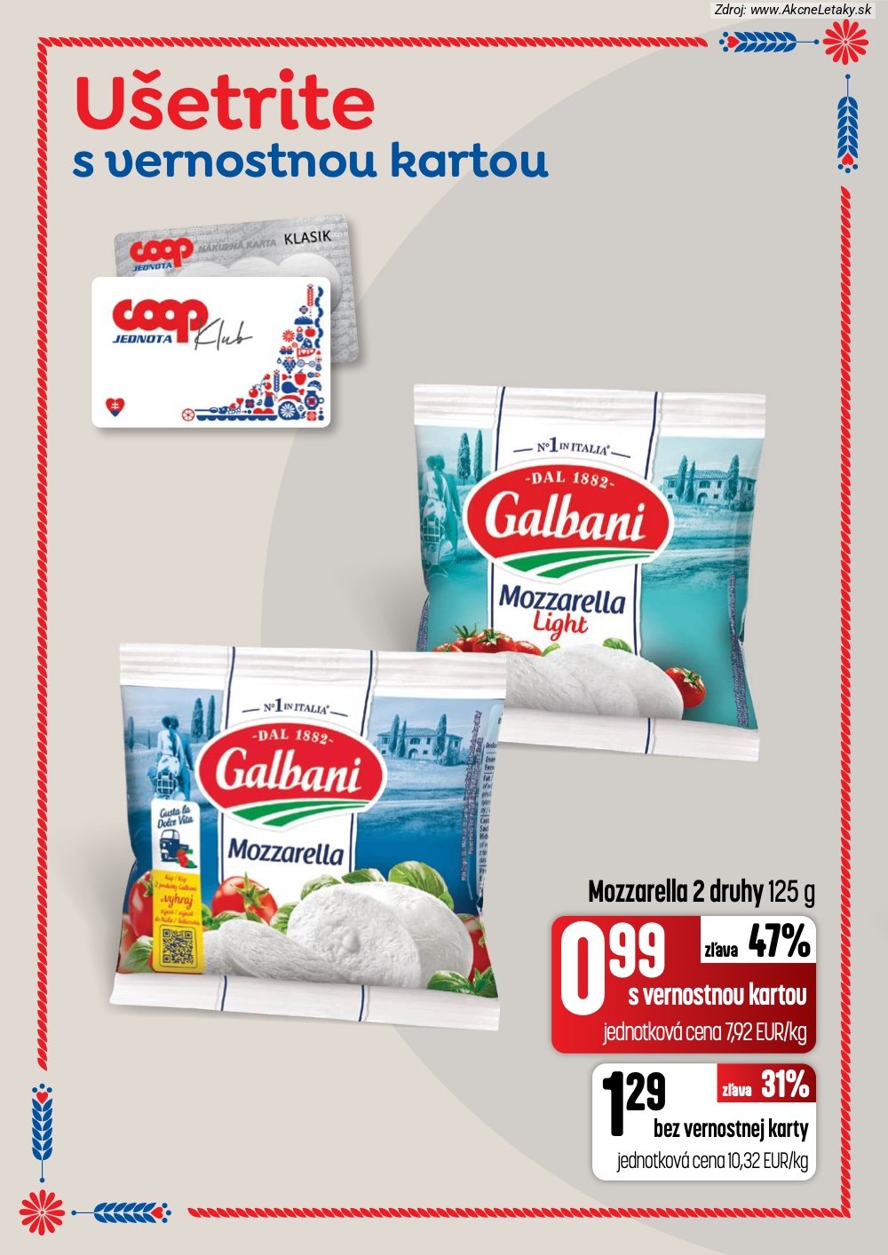 Leták COOP Jednota (25. 6. - 1. 7. 2026) - strana 22 z 60