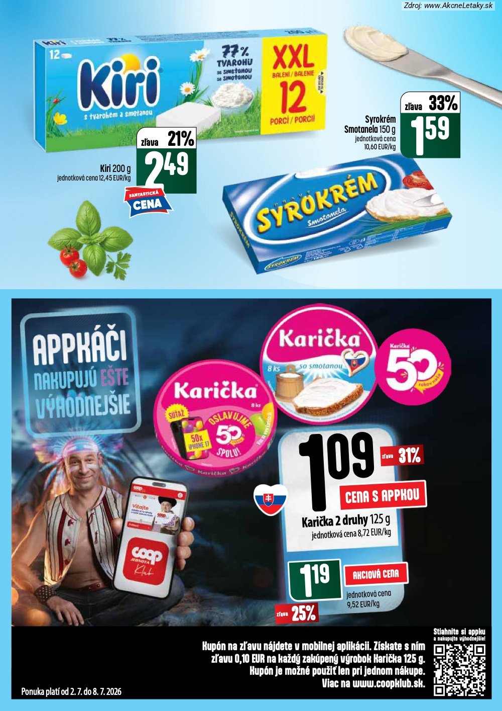Leták COOP Jednota (2. 7. - 8. 7. 2026) - strana 21 z 56