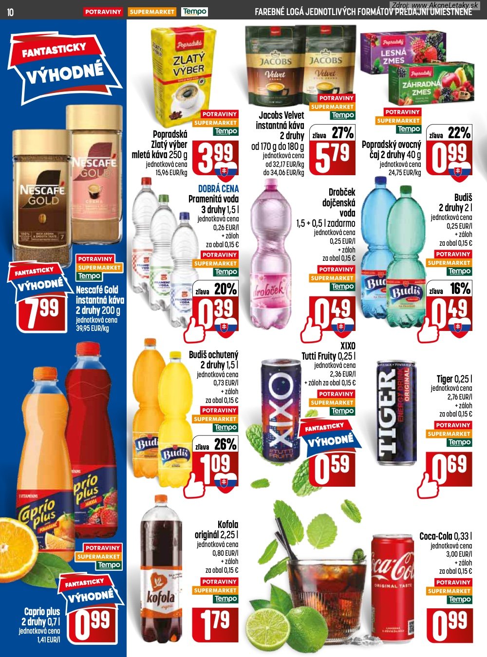 Leták COOP Jednota (2. 7. - 8. 7. 2026) - strana 10 z 28