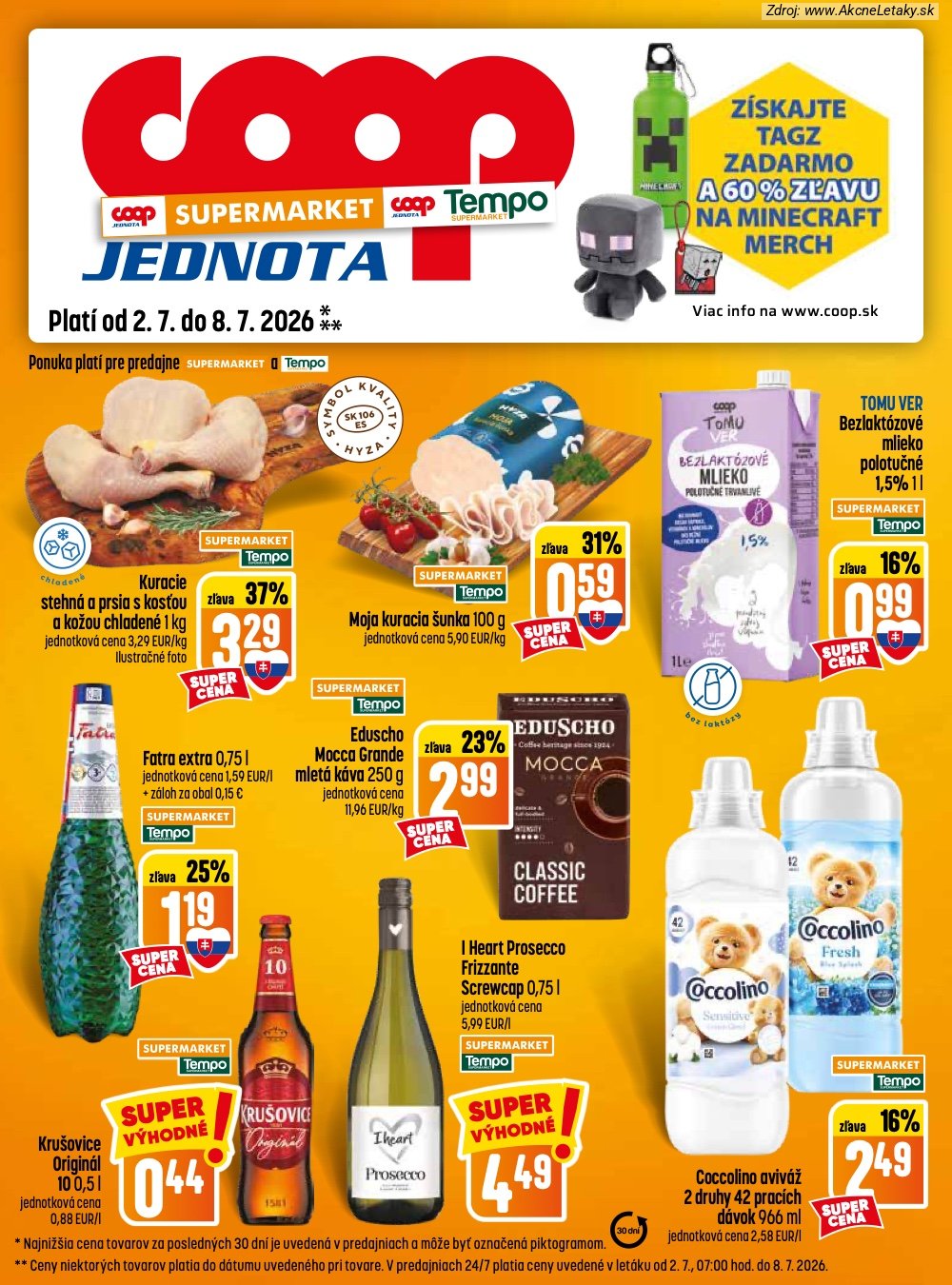 Leták COOP Jednota (2. 7. - 8. 7. 2026) - strana 13 z 28