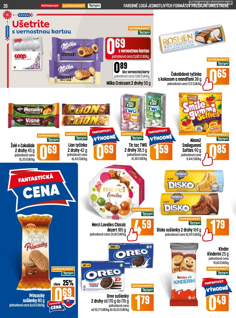 Leták COOP Jednota (2. 7. - 8. 7. 2026) - strana 20 z 28