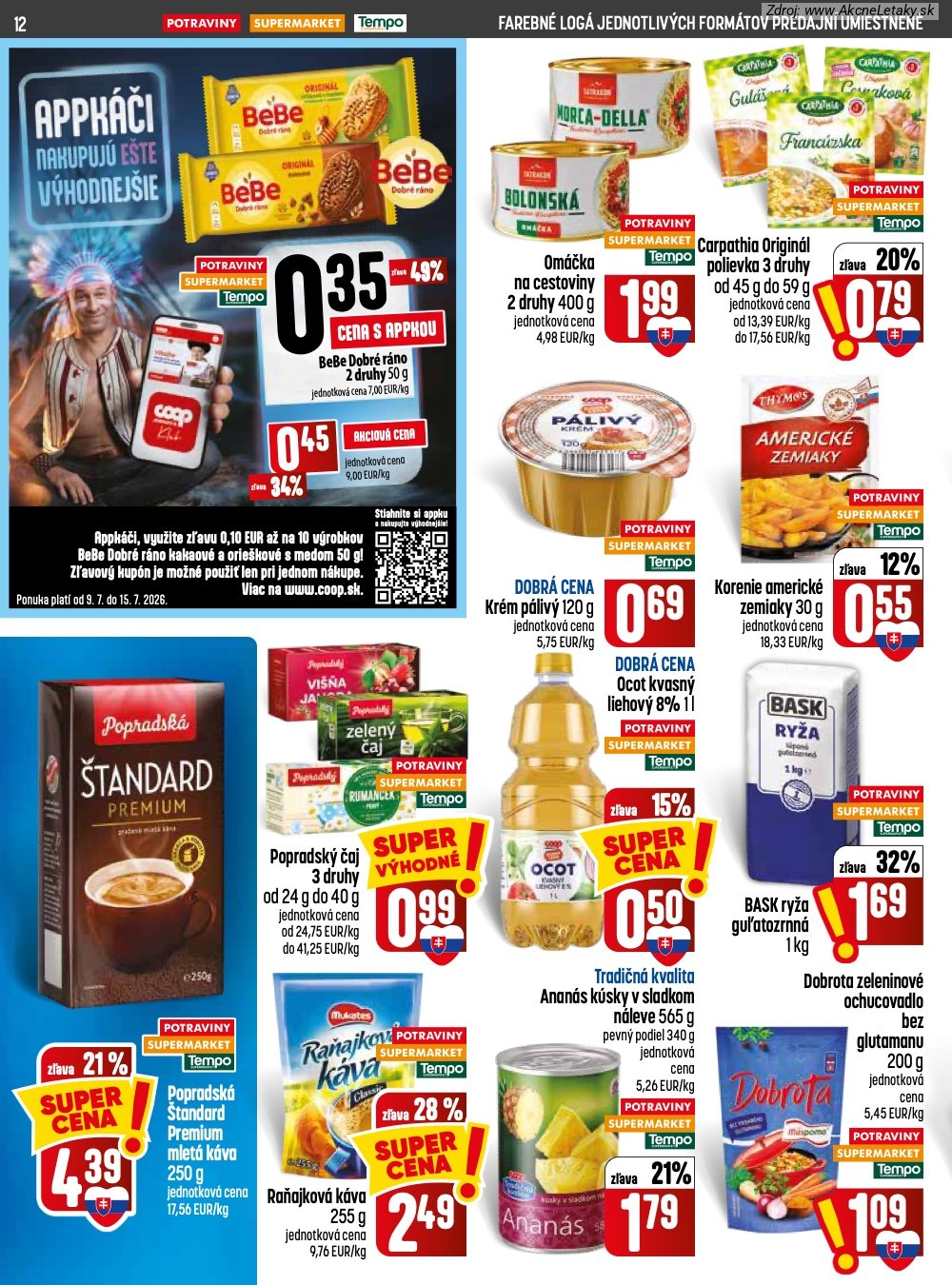 Leták COOP Jednota - strana 12