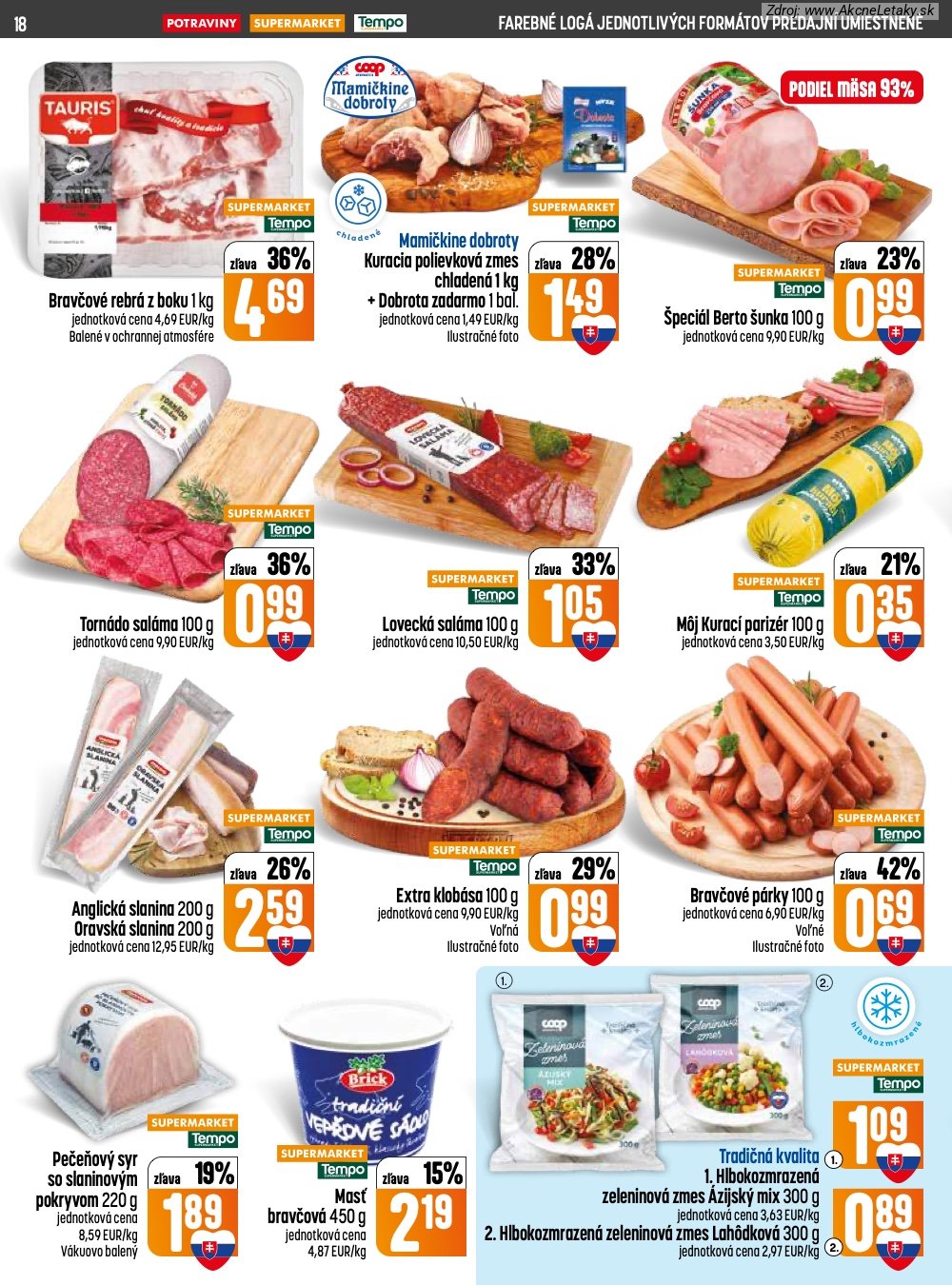 Leták COOP Jednota (9. 7. - 15. 7. 2026) - strana 18 z 32