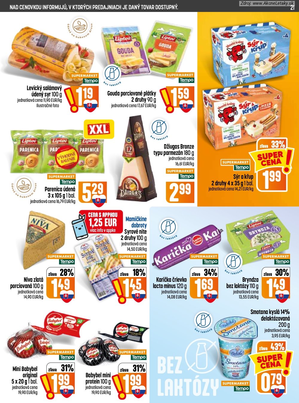 Leták COOP Jednota - strana 21