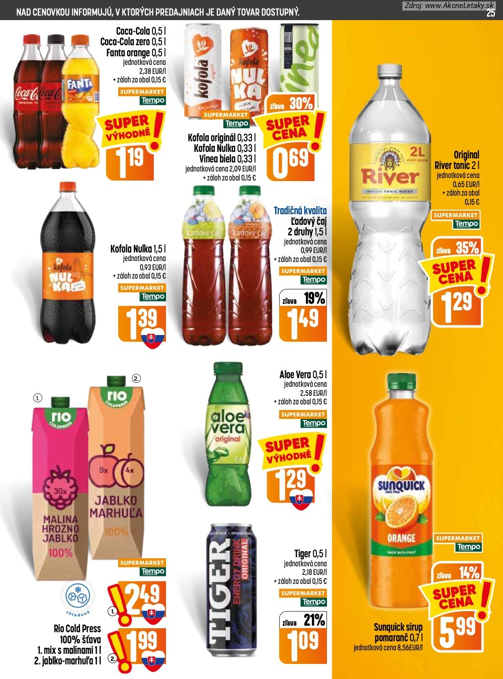 Leták COOP Jednota - strana 25