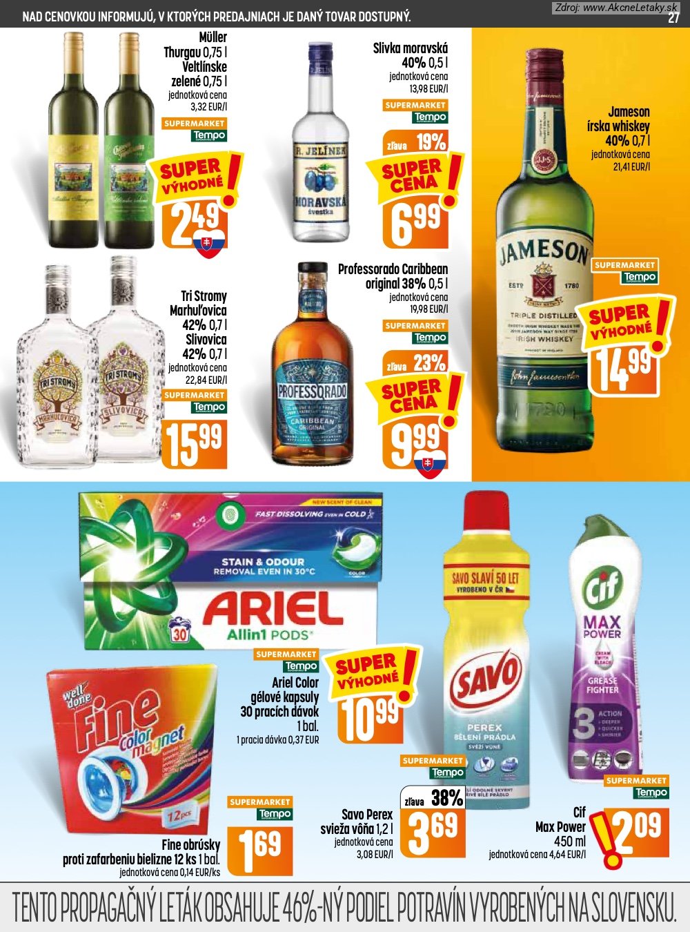 Leták COOP Jednota - strana 27
