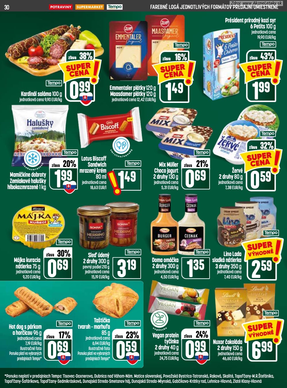 Leták COOP Jednota - strana 30