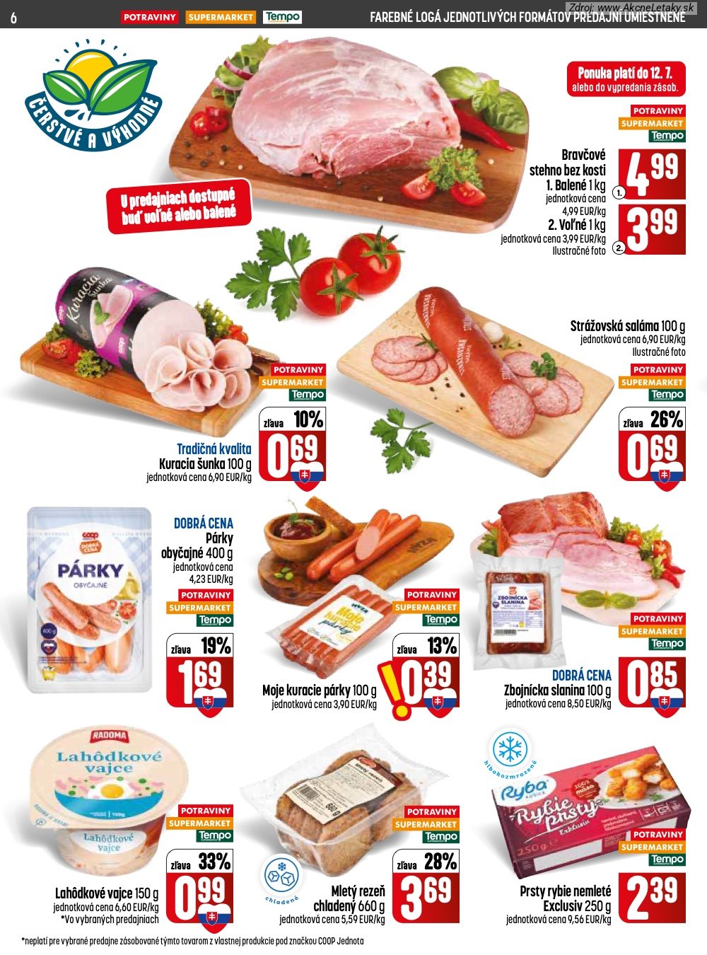 Leták COOP Jednota - strana 6