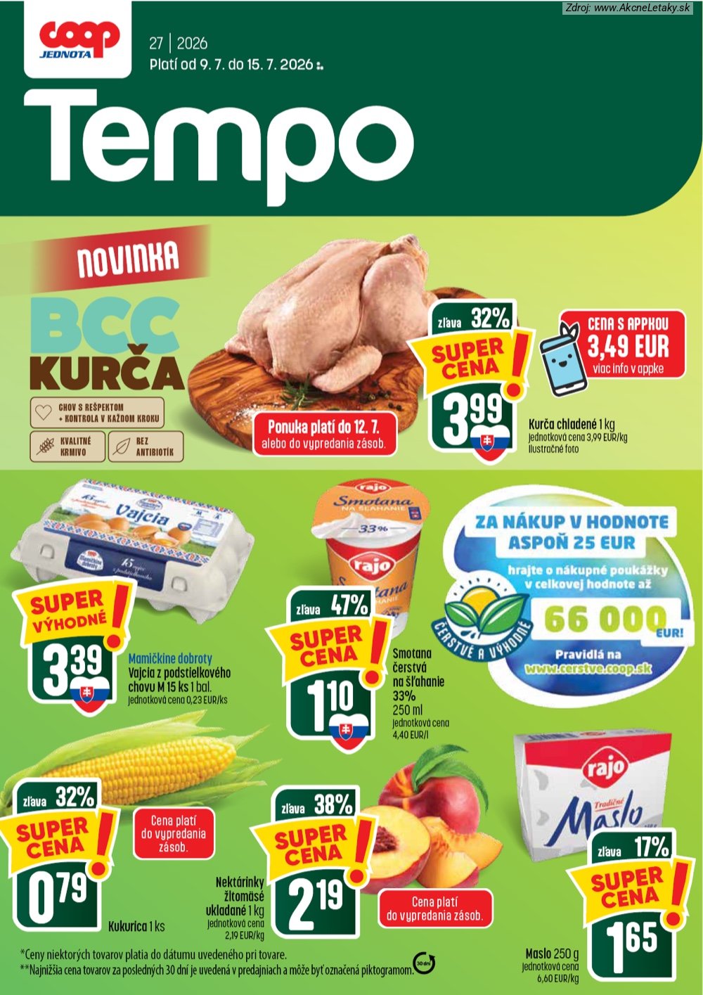 Leták COOP Jednota - strana 1