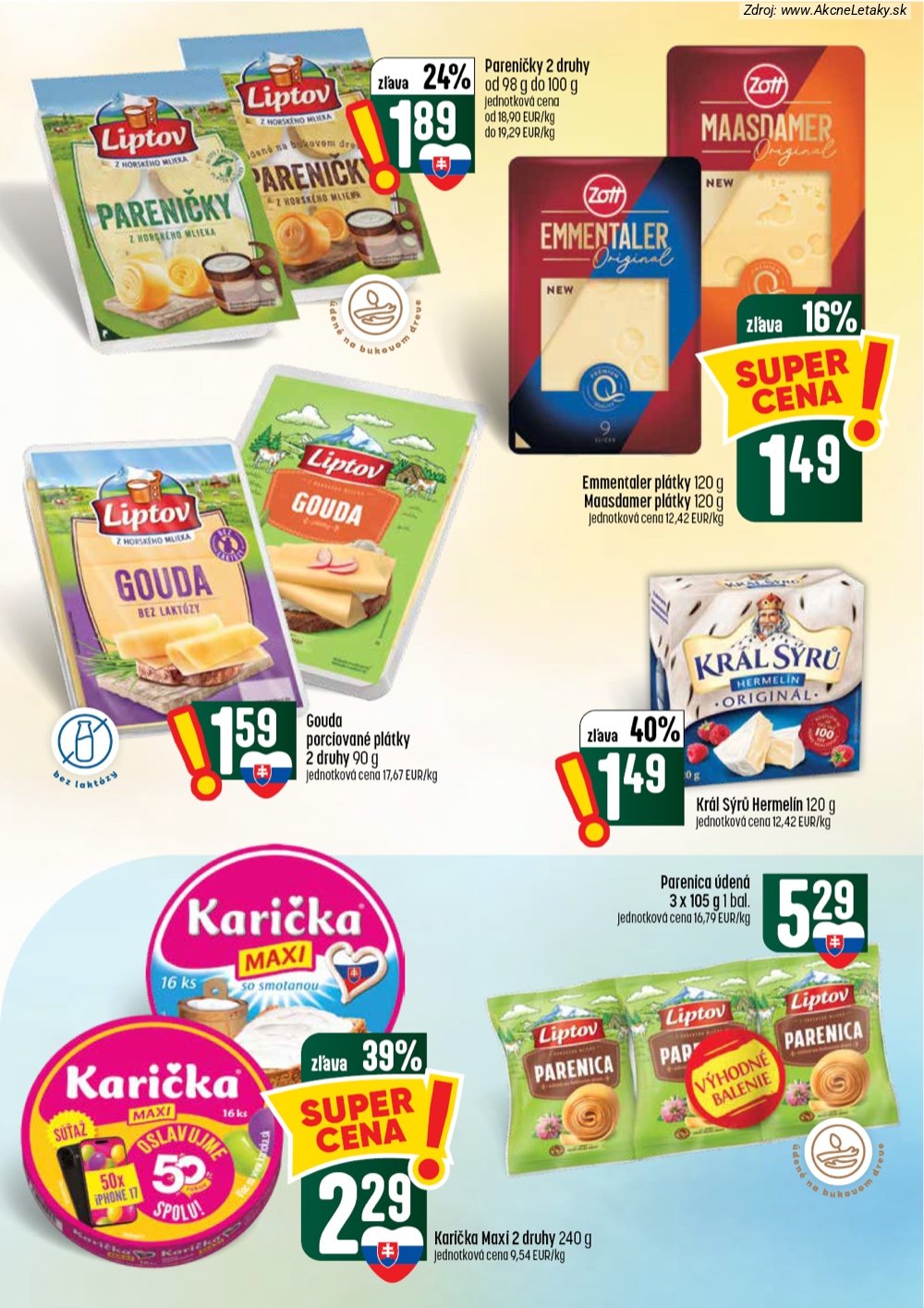 Leták COOP Jednota (9. 7. - 15. 7. 2026) - strana 15 z 62