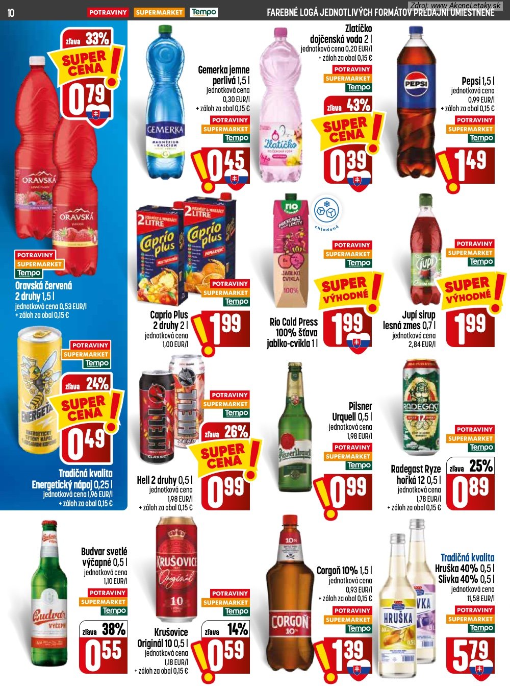 Leták COOP Jednota - strana 10