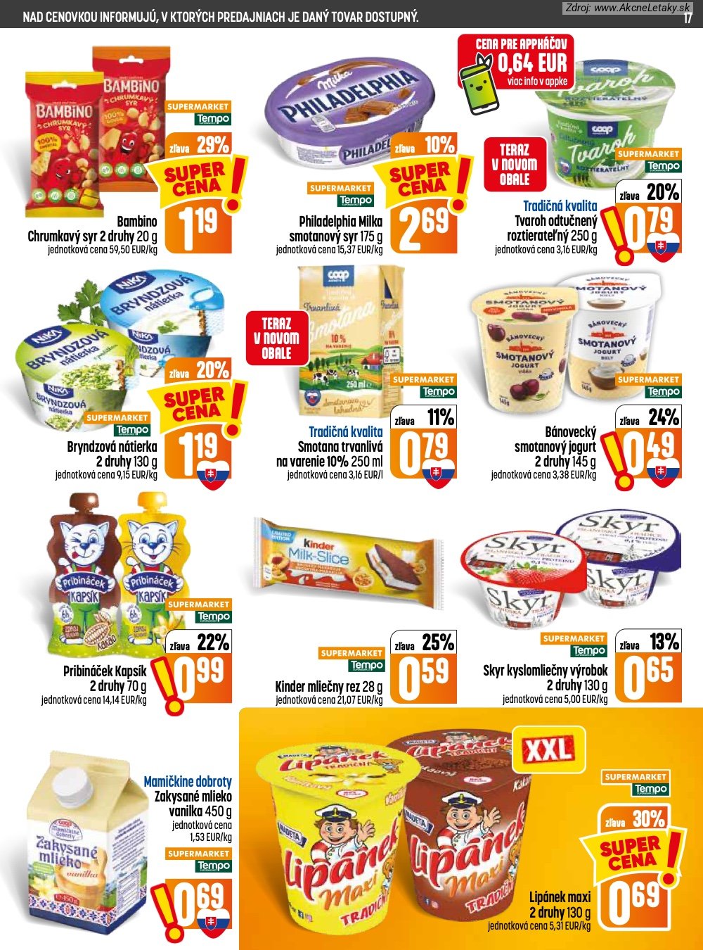 Leták COOP Jednota (16. 7. - 22. 7. 2026) - strana 17 z 28
