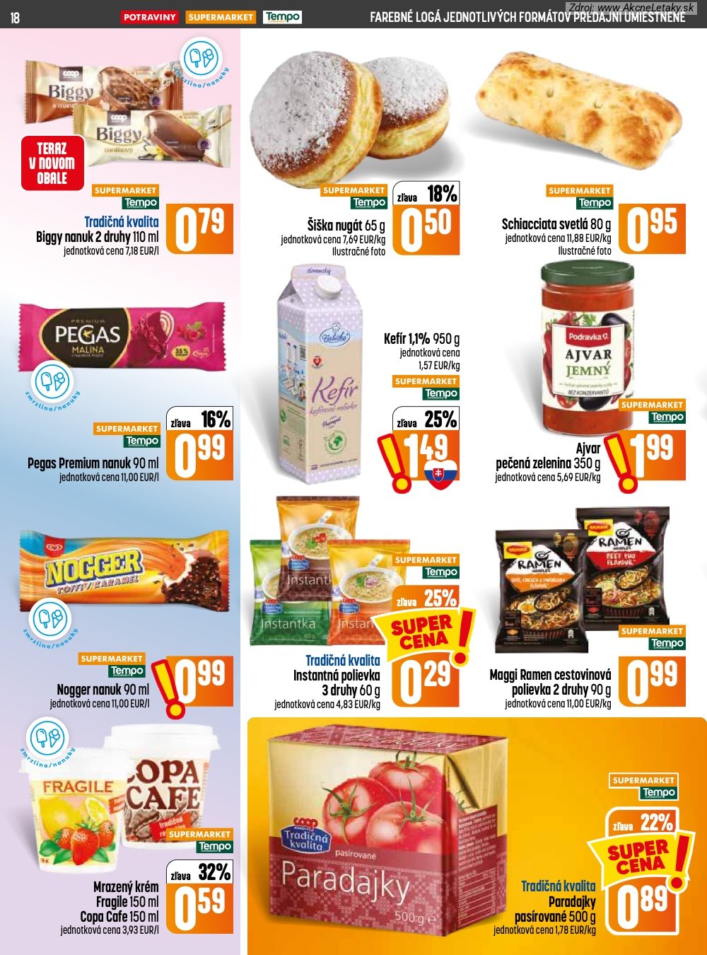 Leták COOP Jednota (16. 7. - 22. 7. 2026) - strana 18 z 28