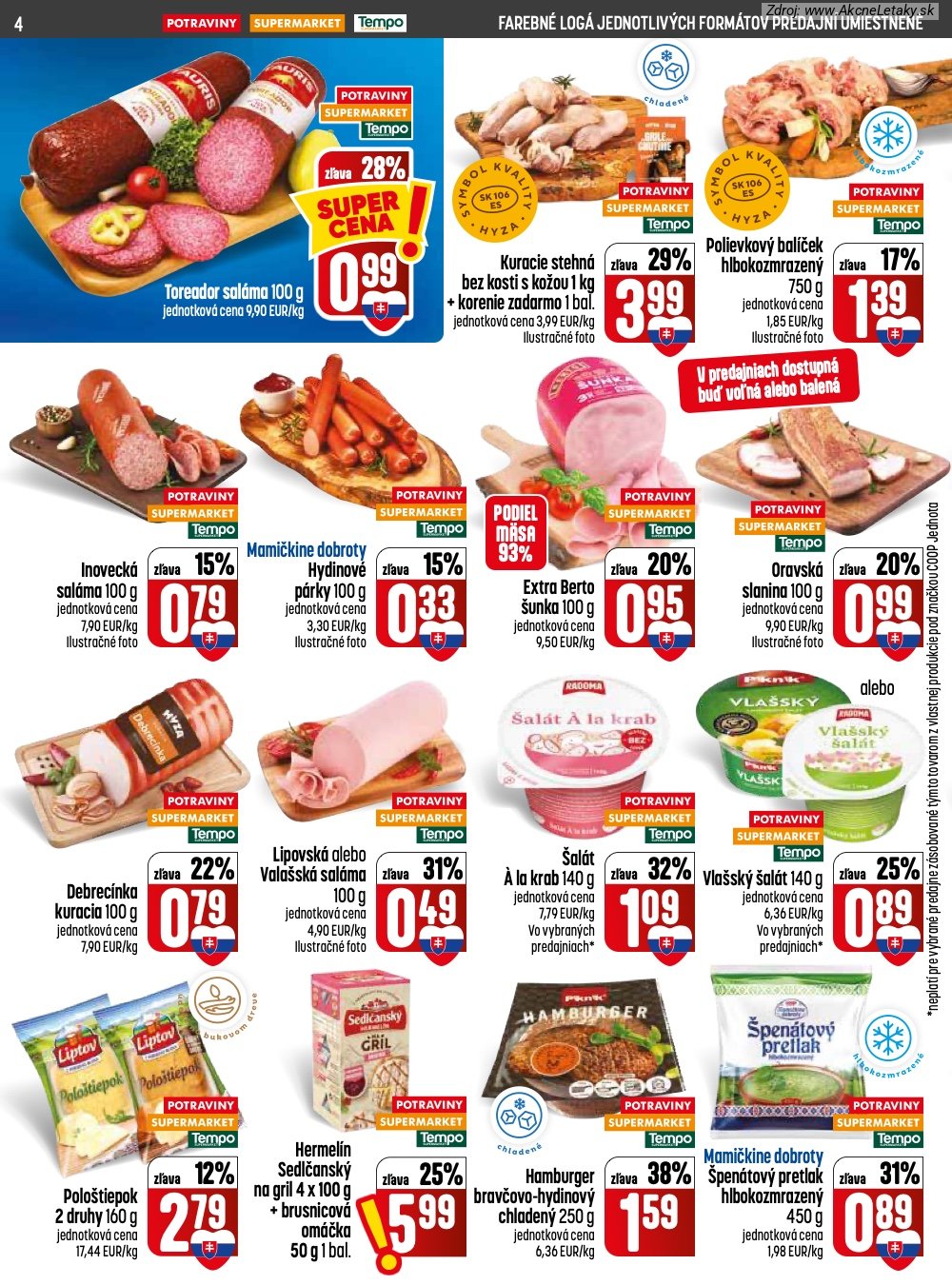 Leták COOP Jednota - strana 4