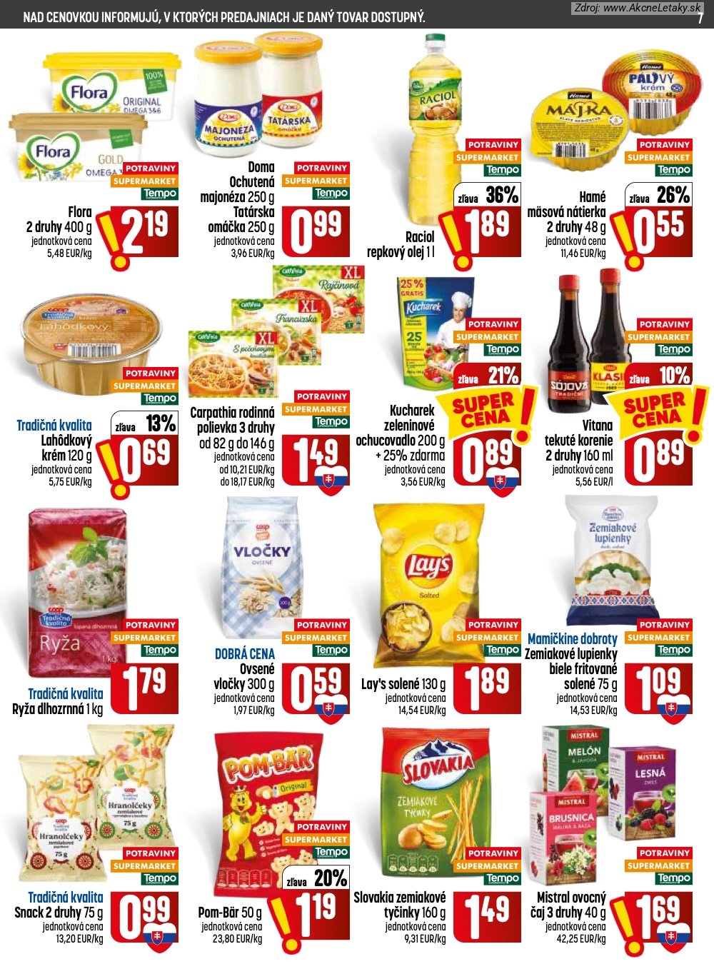 Leták COOP Jednota - strana 7