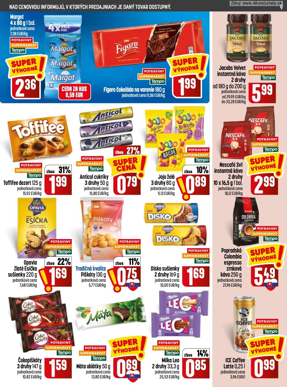 Leták COOP Jednota - strana 9