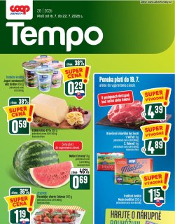 Leták COOP Jednota