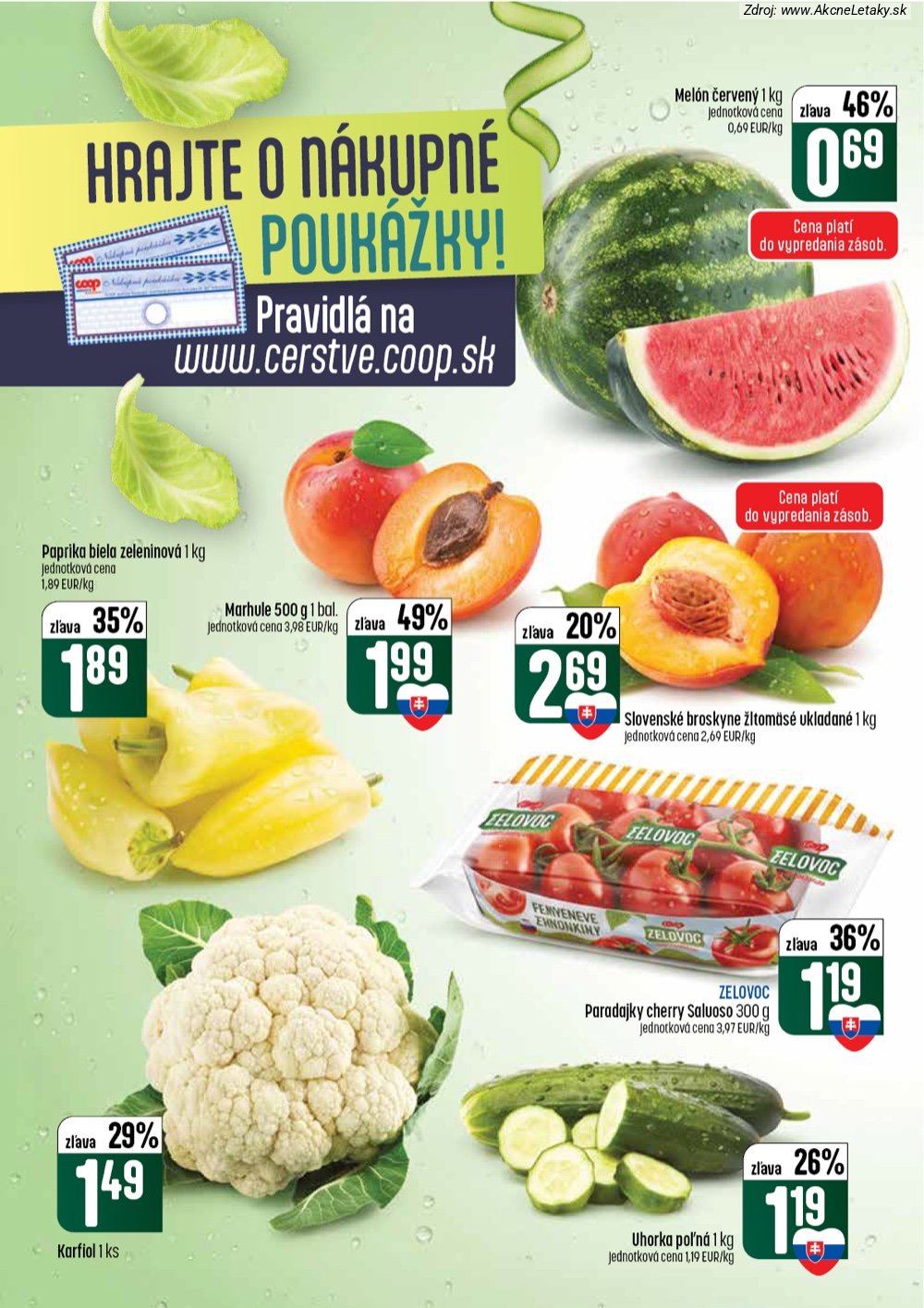 Leták COOP Jednota (16. 7. - 22. 7. 2026) - strana 6 z 60
