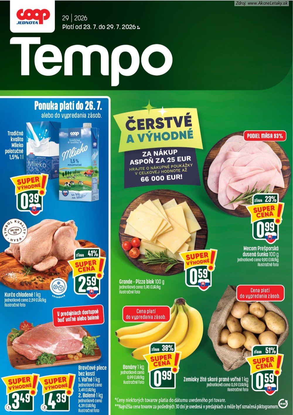 Leták COOP Jednota (23. 7. - 29. 7. 2026) - strana 1 z 56