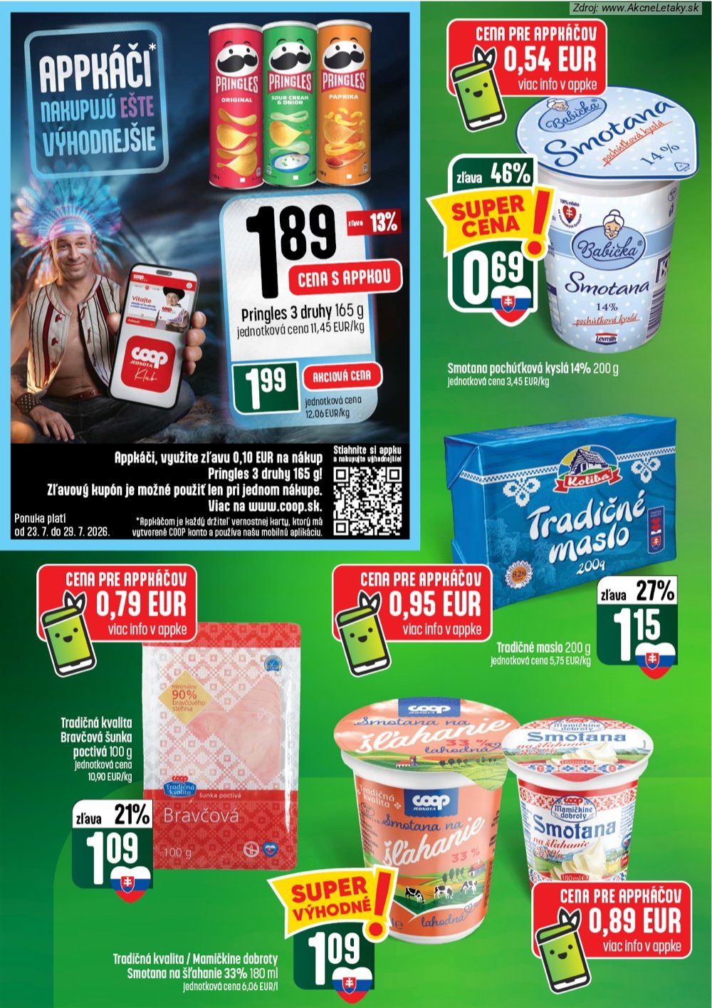 Leták COOP Jednota (23. 7. - 29. 7. 2026) - strana 20 z 56