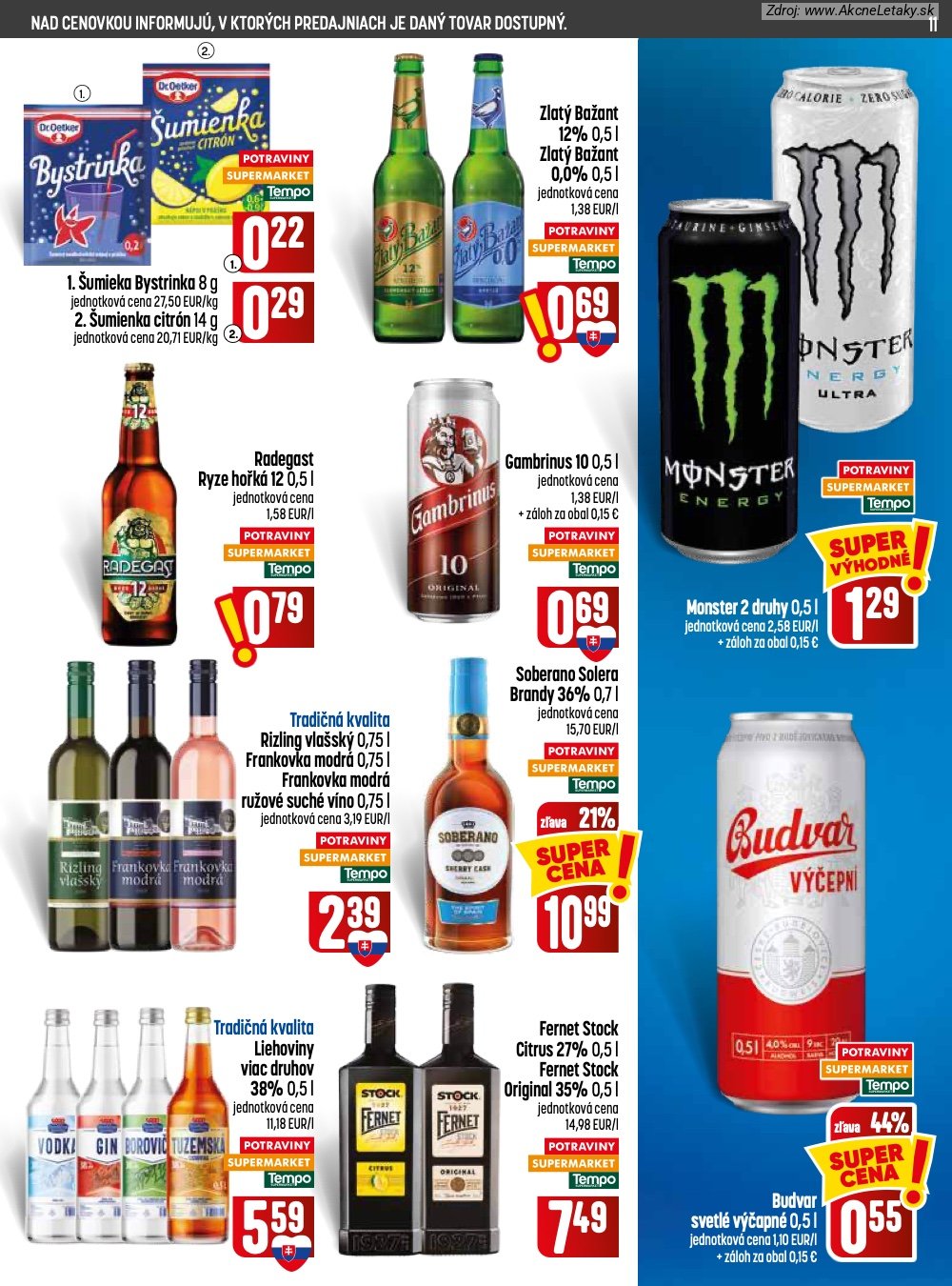 Leták COOP Jednota (23. 7. - 29. 7. 2026) - strana 11 z 28