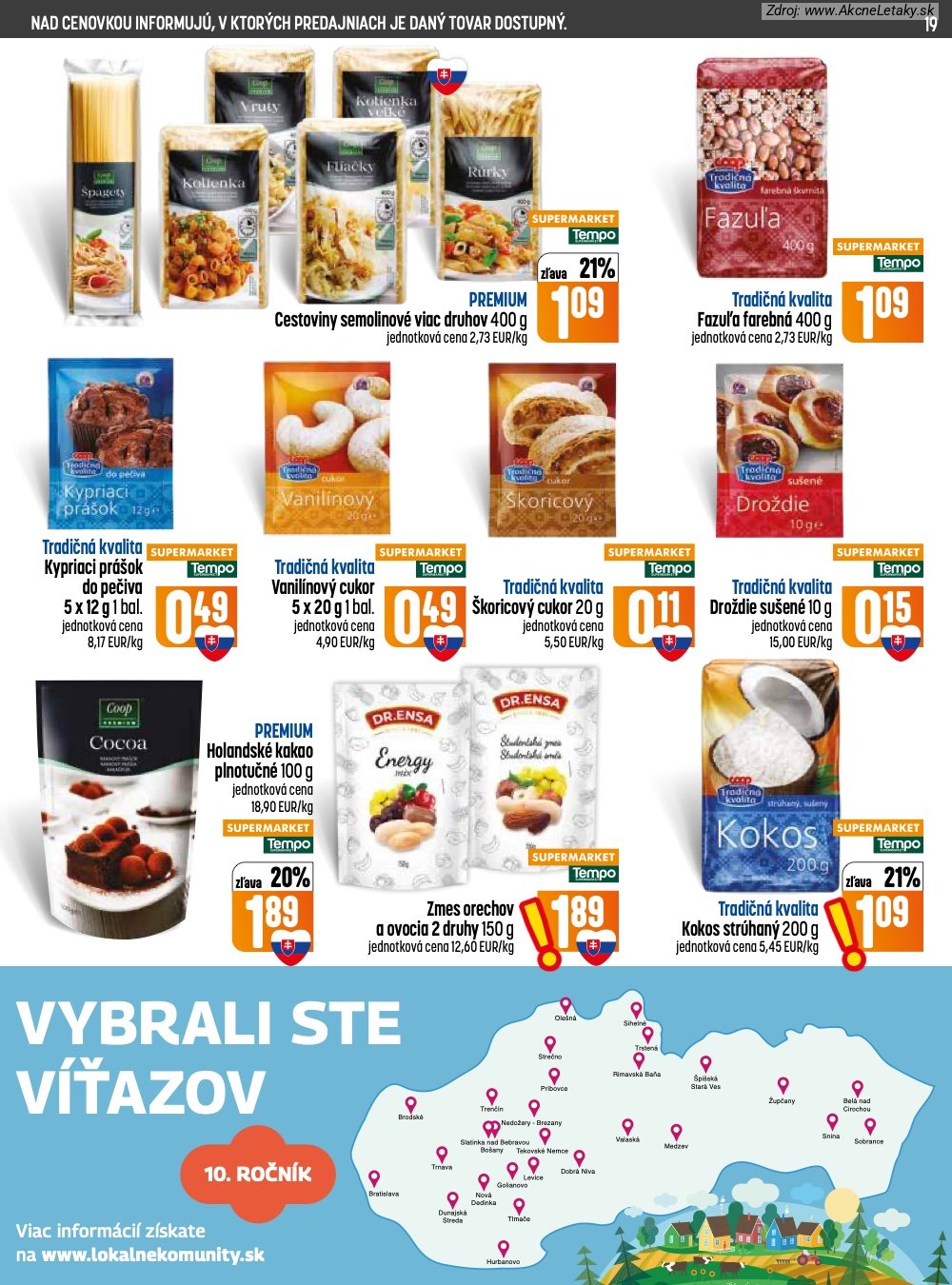Leták COOP Jednota (23. 7. - 29. 7. 2026) - strana 19 z 28