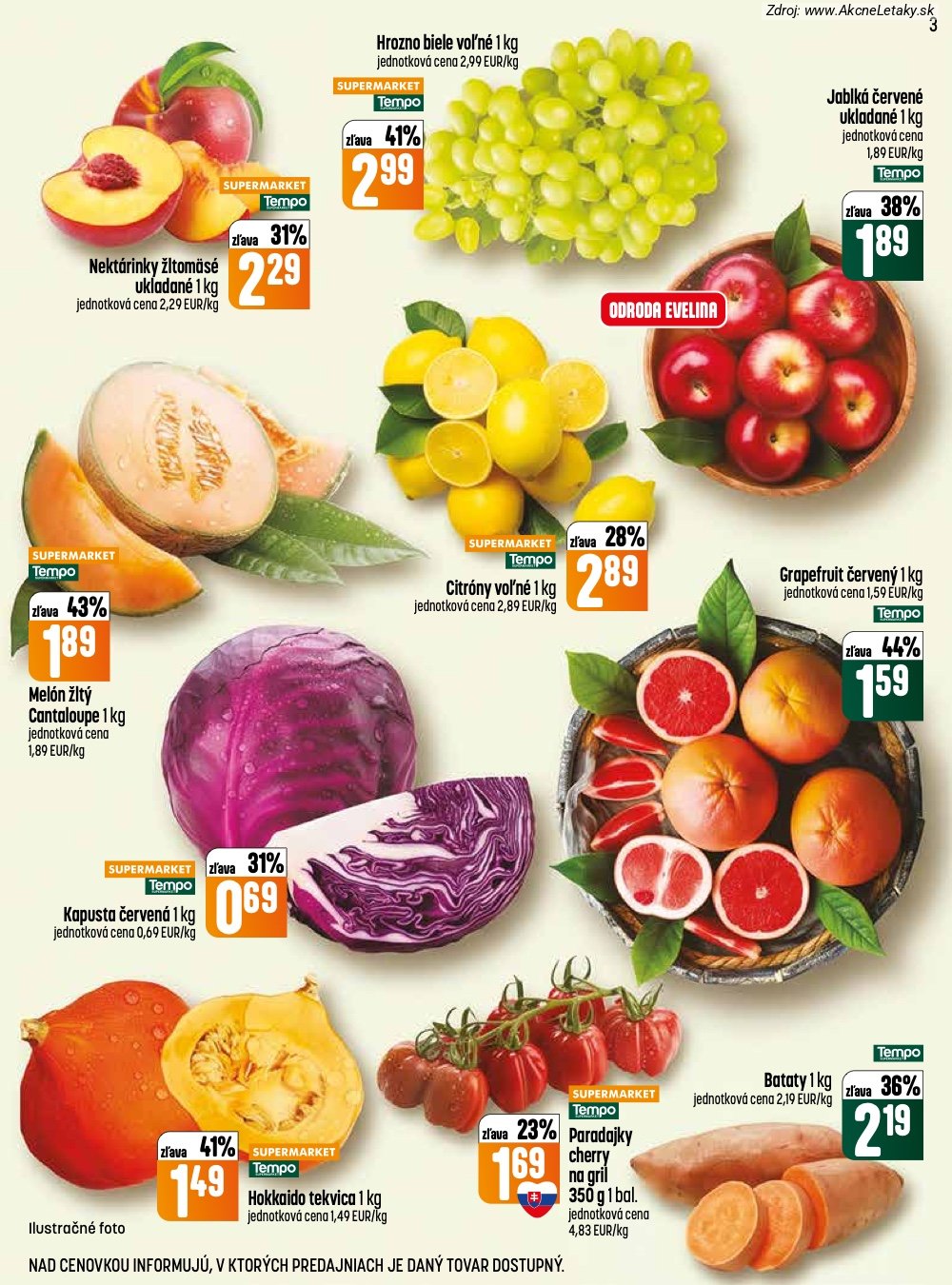 Leták COOP Jednota (23. 7. - 29. 7. 2026) - strana 3 z 28