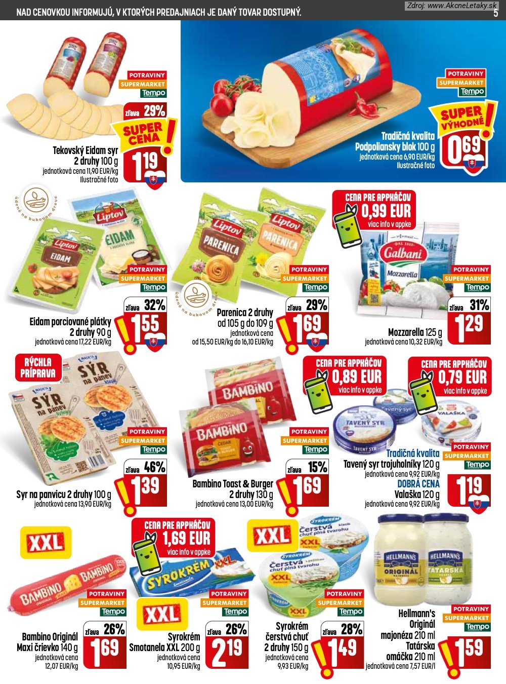 Leták COOP Jednota (23. 7. - 29. 7. 2026) - strana 5 z 28