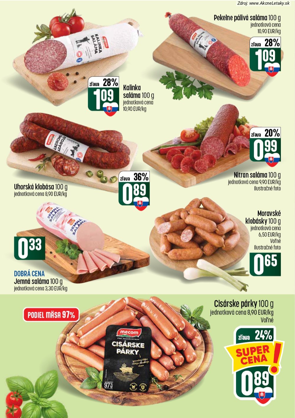 Leták COOP Jednota (30. 7. - 5. 8. 2026) - strana 11 z 60