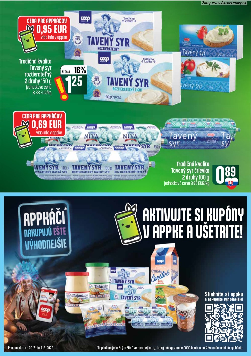 Leták COOP Jednota (30. 7. - 5. 8. 2026) - strana 30 z 60