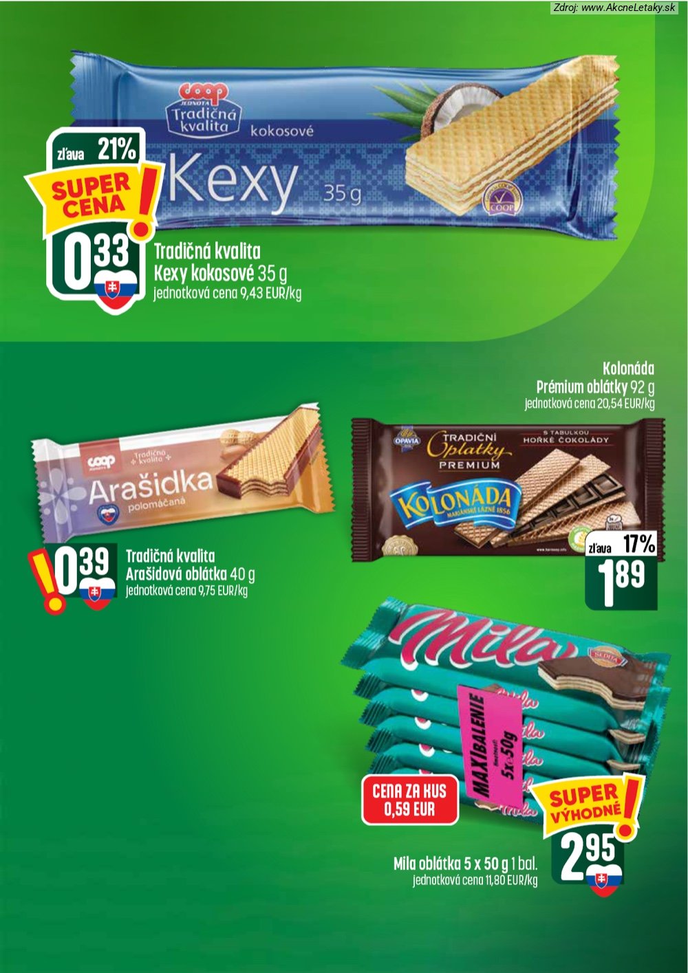 Leták COOP Jednota (30. 7. - 5. 8. 2026) - strana 38 z 60