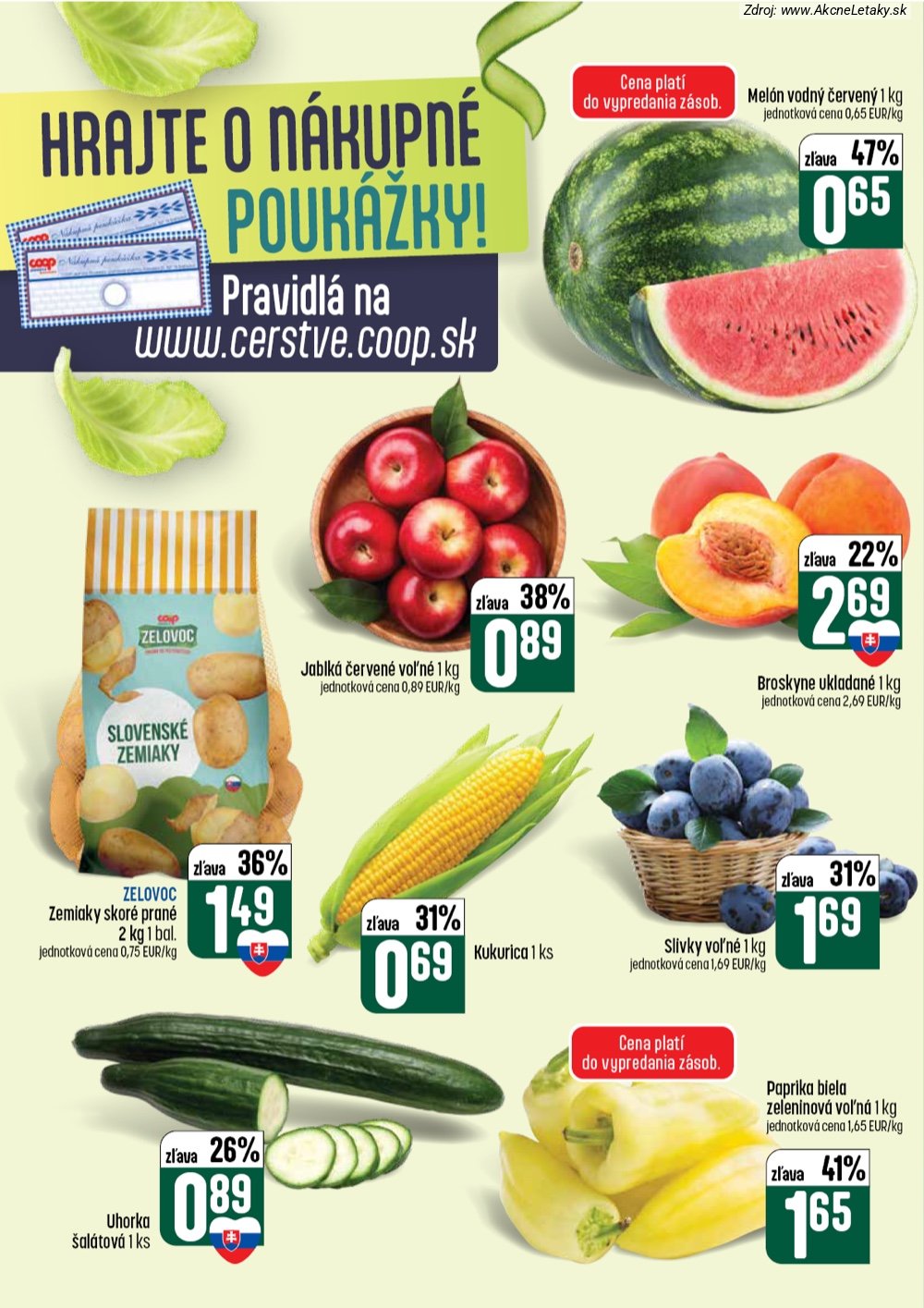 Leták COOP Jednota (30. 7. - 5. 8. 2026) - strana 6 z 60