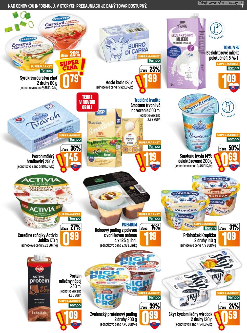 Leták COOP Jednota (30. 7. - 5. 8. 2026) - strana 17 z 28