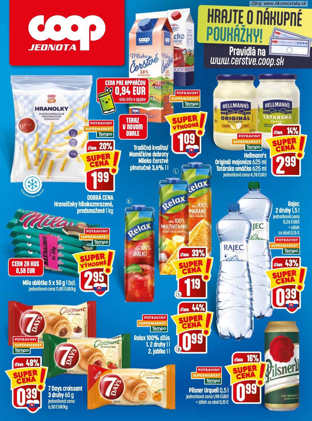 Leták COOP Jednota (30. 7. - 5. 8. 2026) - strana 28 z 28