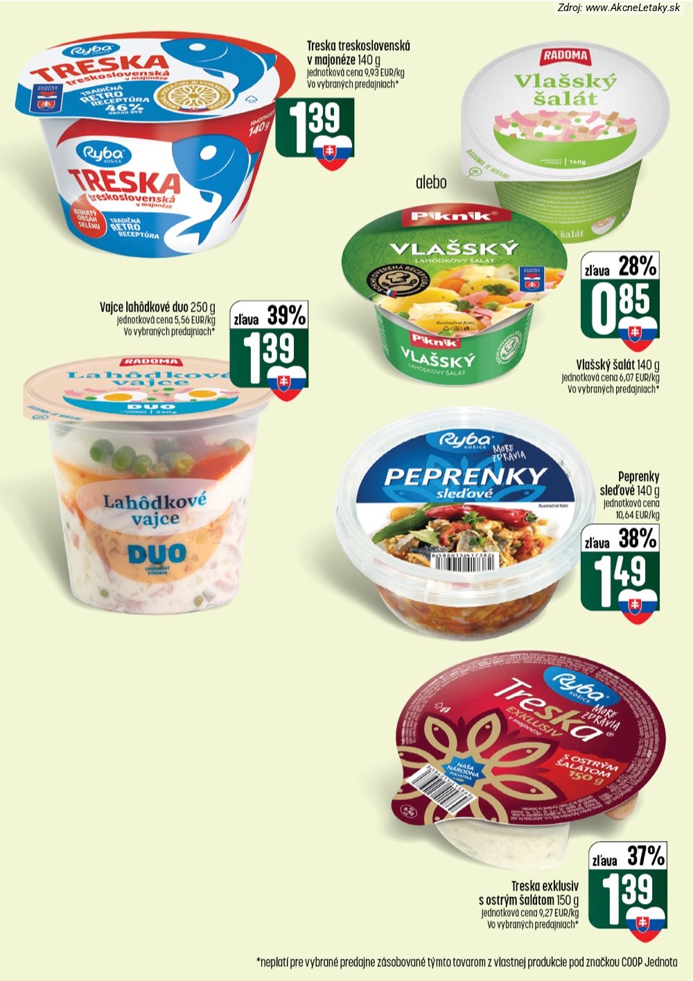 Leták COOP Jednota (6. 8. - 12. 8. 2026) - strana 12 z 56