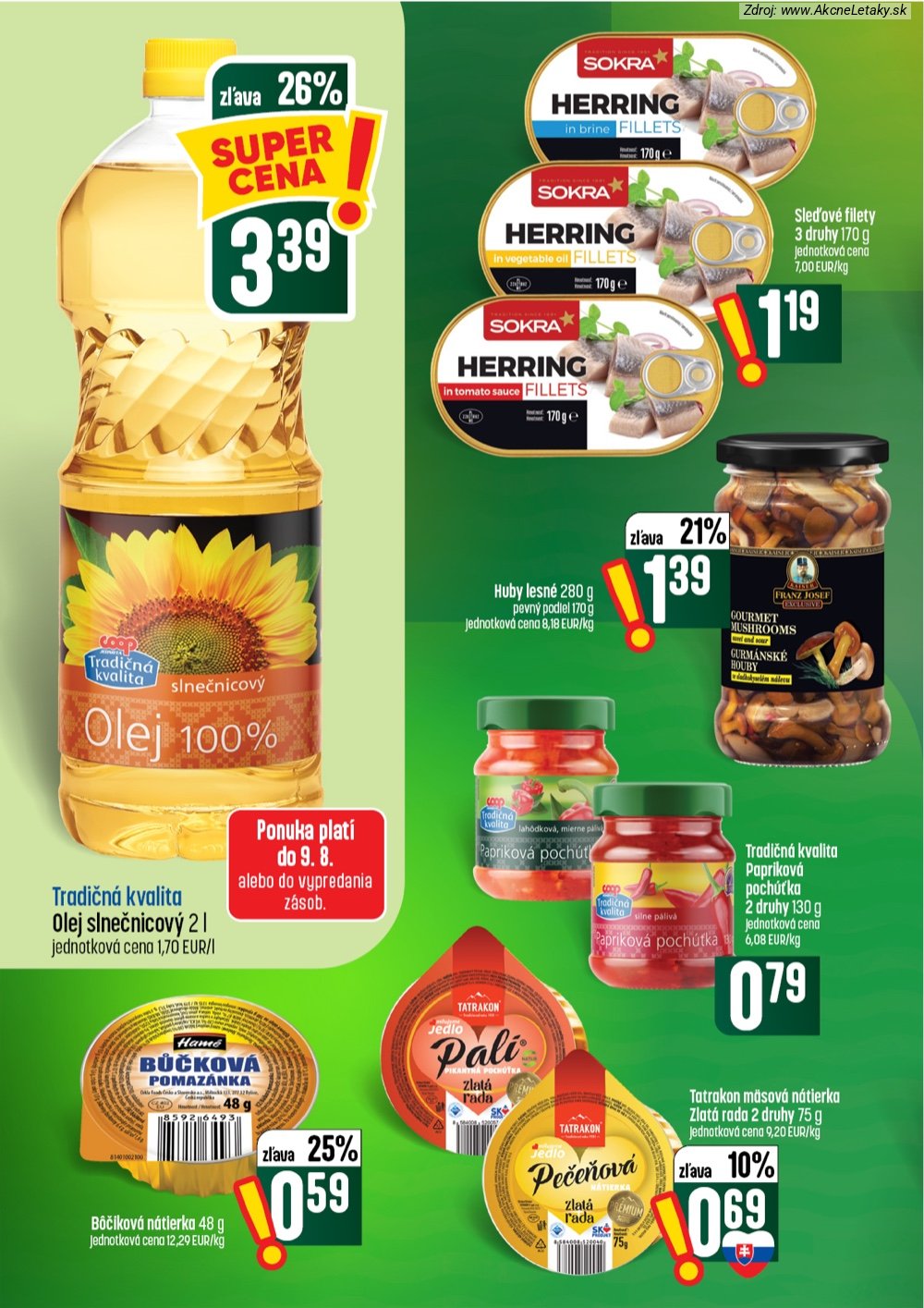 Leták COOP Jednota - strana 34