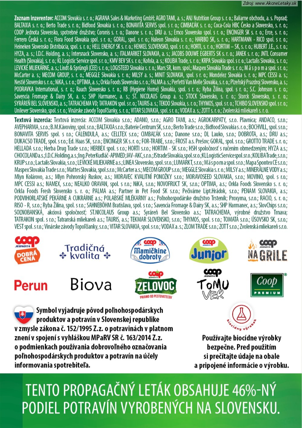 Leták COOP Jednota - strana 56
